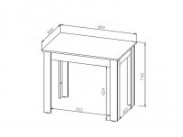 Стол обеденный СО-1 Белый